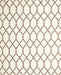 Contemporary Blonde Beige Trellis Rug, con630