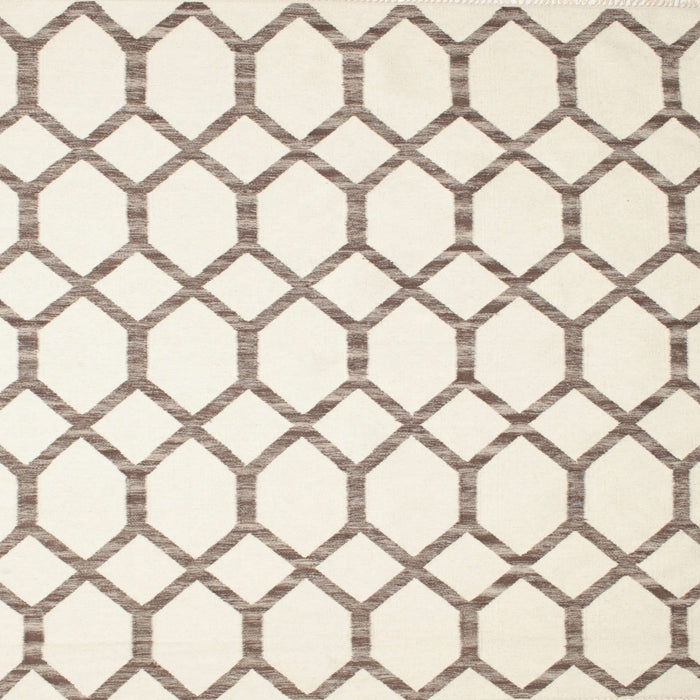 Sideview of Machine Washable Contemporary Tan Brown Rug, wshcon631