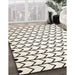 Machine Washable Contemporary Sage Green Rug in a Family Room, wshcon634