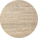 Sideview of Contemporary Brown Modern Rug, con635