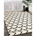 Machine Washable Contemporary Sage Green Rug in a Family Room, wshcon637