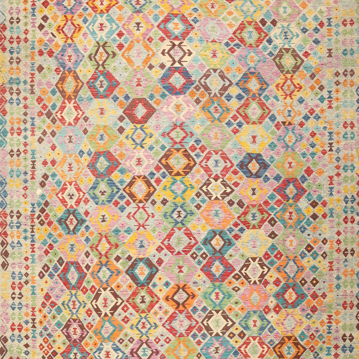 Contemporary Brown Southwestern Rug, con641