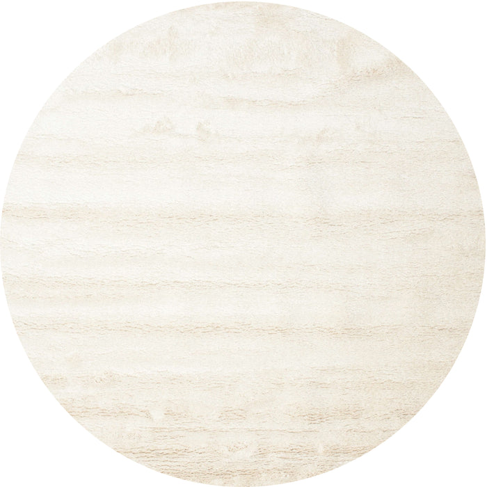 Square Machine Washable Contemporary Soft Ivory Beige Rug, wshcon644
