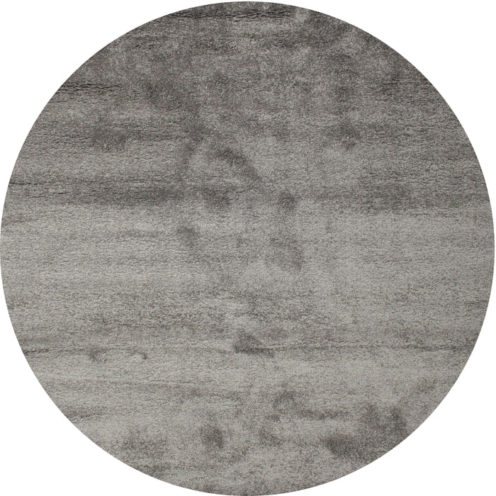 Sideview of Contemporary Gunmetal Gray Modern Rug, con645