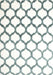 Contemporary Dark Gray Trellis Rug, con646