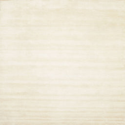 Square Contemporary Blanched Almond Beige Solid Rug, con64