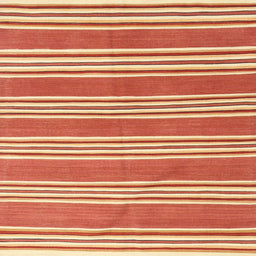 Sideview of Machine Washable Contemporary Scarlet Red Rug, wshcon657