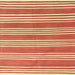 Sideview of Machine Washable Contemporary Scarlet Red Rug, wshcon657