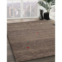 Contemporary Brown Modern Rug, con658