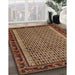 Machine Washable Contemporary Peru Brown Rug in a Family Room, wshcon659