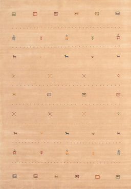 Machine Washable Contemporary Yellow Orange Rug, wshcon662