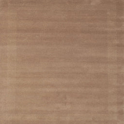 Square Contemporary Orange Brown Modern Rug, con663