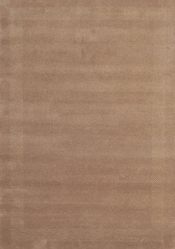 Machine Washable Contemporary Orange Brown Rug, wshcon663