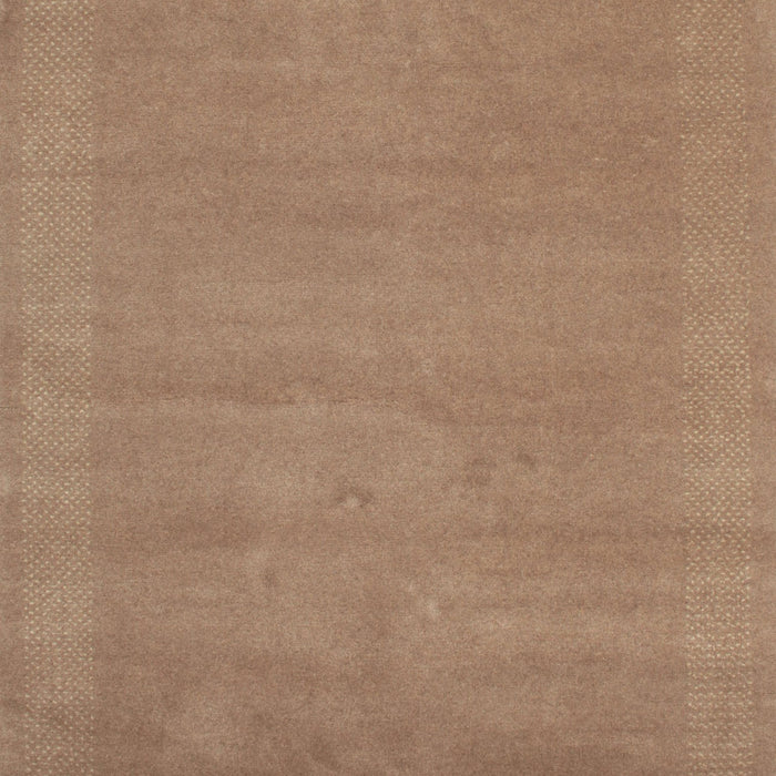 Machine Washable Contemporary Orange Brown Rug, wshcon665