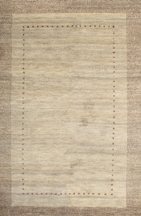 Machine Washable Contemporary Brown Rug, wshcon666