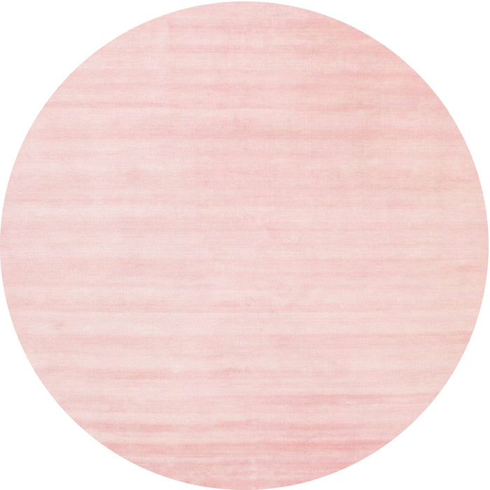 Sideview of Contemporary Light Red Pink Modern Rug, con66