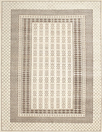 Machine Washable Contemporary Gold Rug, wshcon670