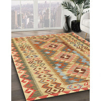 Contemporary Red Southwestern Rug, con675