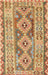 Contemporary Red Southwestern Rug, con675