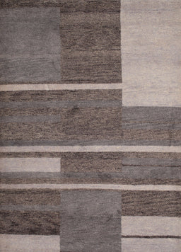 Contemporary Pink Modern Rug, con681