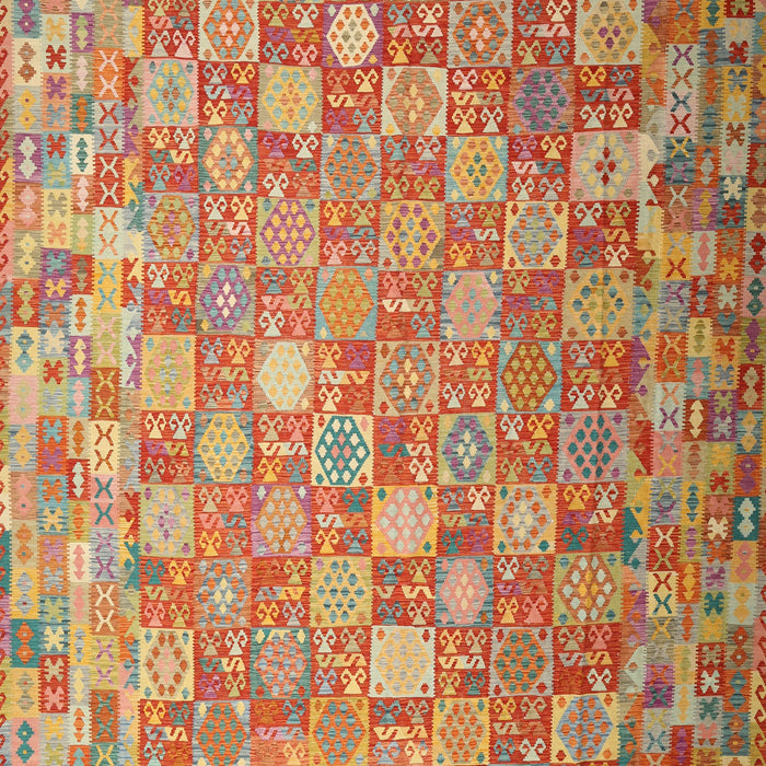 Contemporary Metallic Gold Oriental Rug, con688