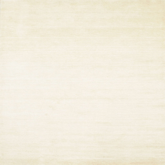 Square Contemporary Beige Solid Rug, con68