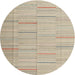 Sideview of Contemporary Camel Brown Modern Rug, con690