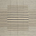 Square Contemporary Golden Blonde Gold Solid Rug, con691