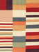 Contemporary Red Southwestern Rug, con692