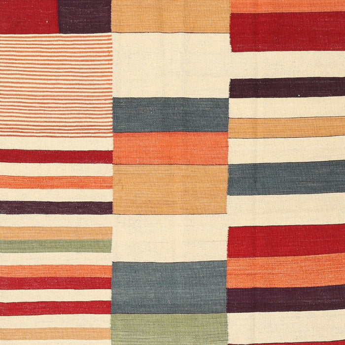 Contemporary Red Southwestern Rug, con692