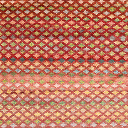 Sideview of Machine Washable Contemporary Sand Brown Rug, wshcon699