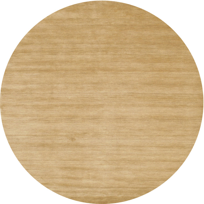 Square Machine Washable Contemporary Yellow Rug, wshcon70