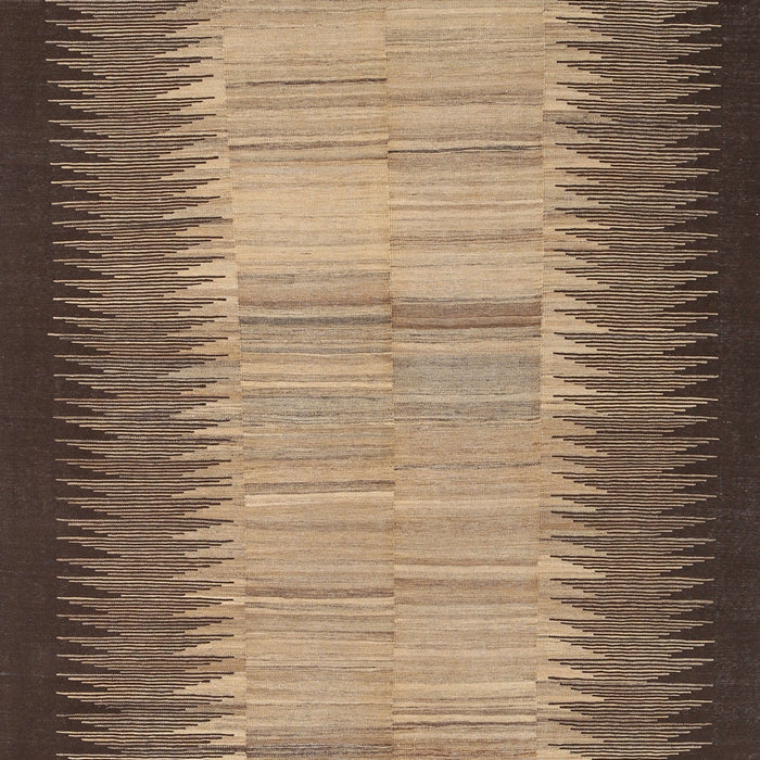 Contemporary Sand Brown Modern Rug, con713