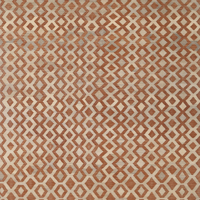 Square Contemporary Red Modern Rug, con718