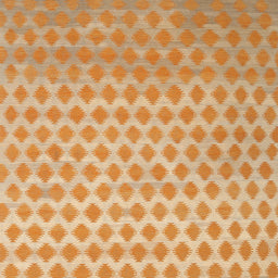 Sideview of Machine Washable Contemporary Orange Rug, wshcon720
