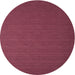 Sideview of Contemporary Bright Maroon Red Modern Rug, con721