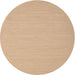 Sideview of Contemporary Sand Brown Solid Rug, con724