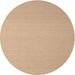 Sideview of Contemporary Sandy Brown Solid Rug, con725