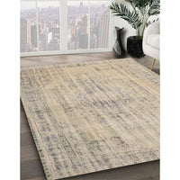 Contemporary Brown Modern Rug, con733