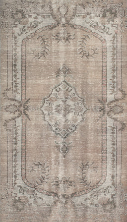 Contemporary Tan Brown Modern Rug, con734
