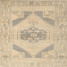 Square Contemporary Brown Modern Rug, con737