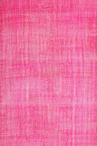 Machine Washable Contemporary Deep Pink Rug, wshcon745