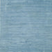 Sideview of Machine Washable Contemporary Denim Blue Rug, wshcon74