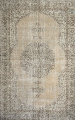 Contemporary Khaki Green Modern Rug, con750