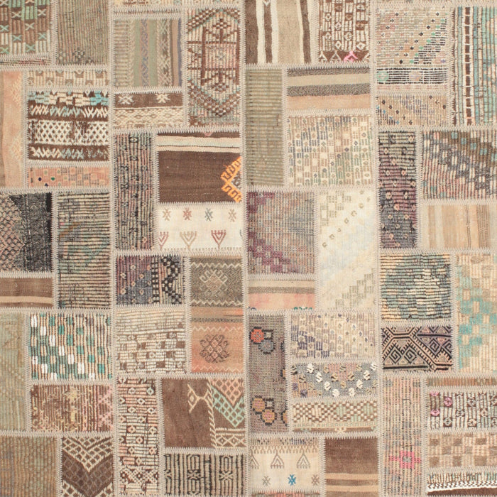 Contemporary Orange Salmon Pink Modern Rug, con751