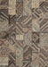 Machine Washable Contemporary Brown Rug, wshcon752