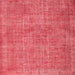 Square Contemporary Red Modern Rug, con754