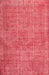 Contemporary Red Modern Rug, con754