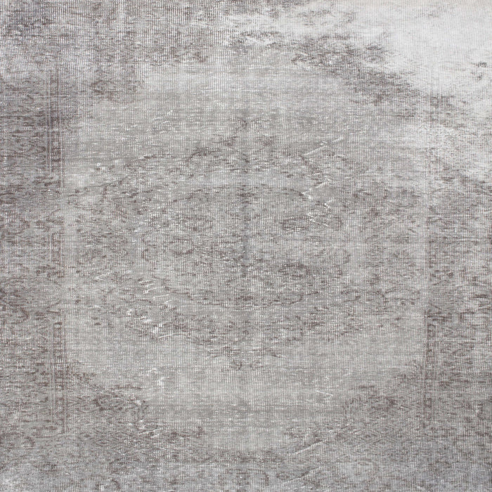 Sideview of Machine Washable Contemporary Pale Silver Gray Rug, wshcon755