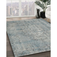 Contemporary Gray Persian Rug, con756